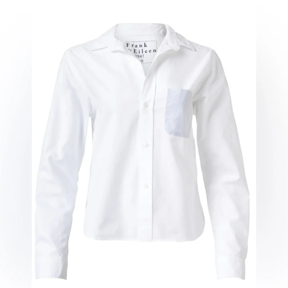 NWT Frank & Eileen Medium button down shirt office siren - Picture 2 of 10